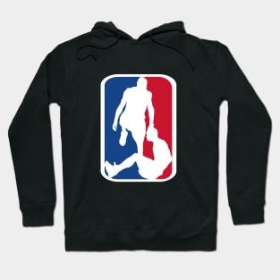 Allen Iverson step over Ty Lue parody nba logo Hoodie